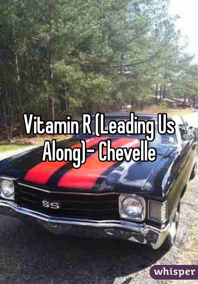 Vitamin R (Leading Us Along)- Chevelle