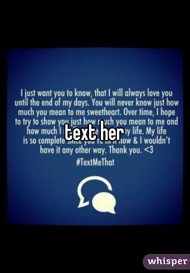 text her