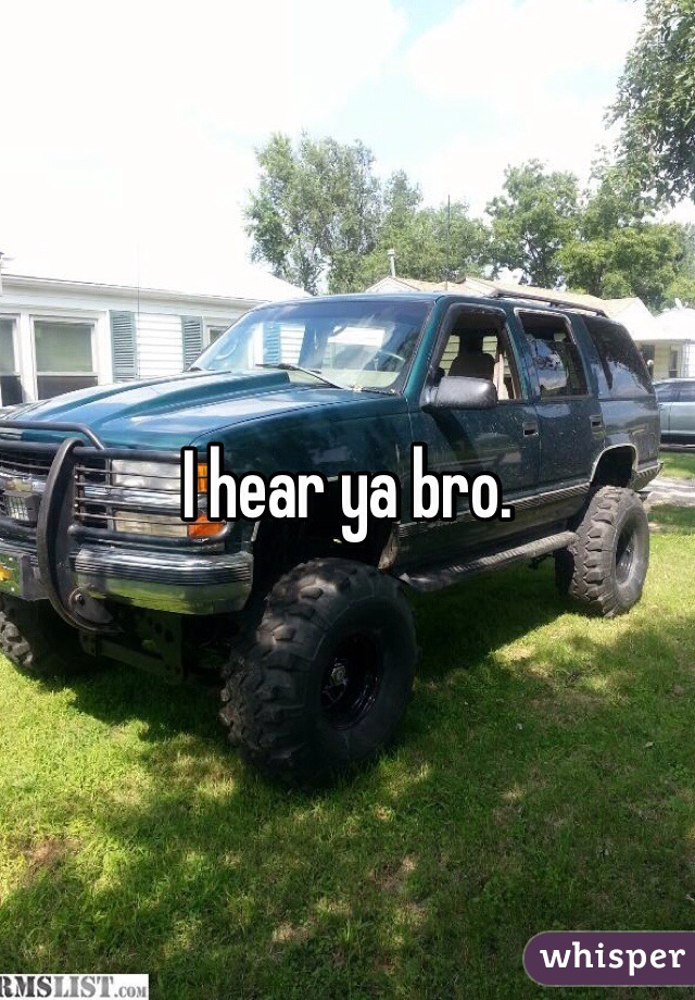 I hear ya bro. 