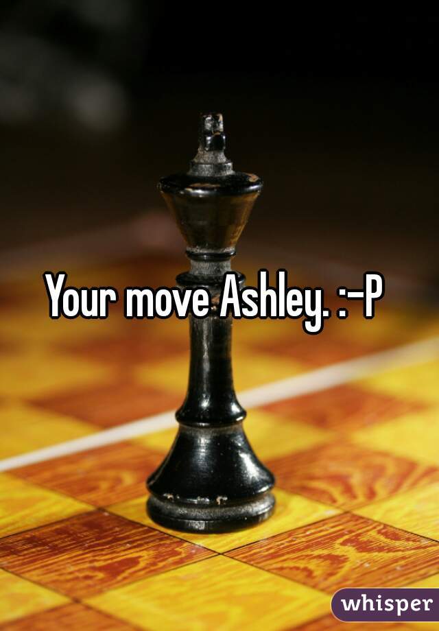 Your move Ashley. :-P 