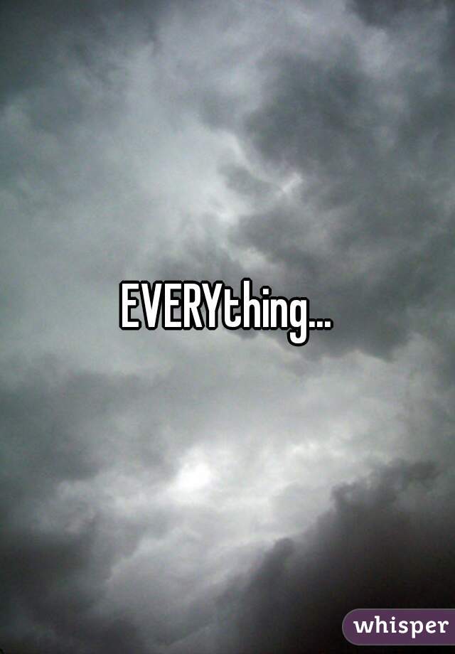 EVERYthing...