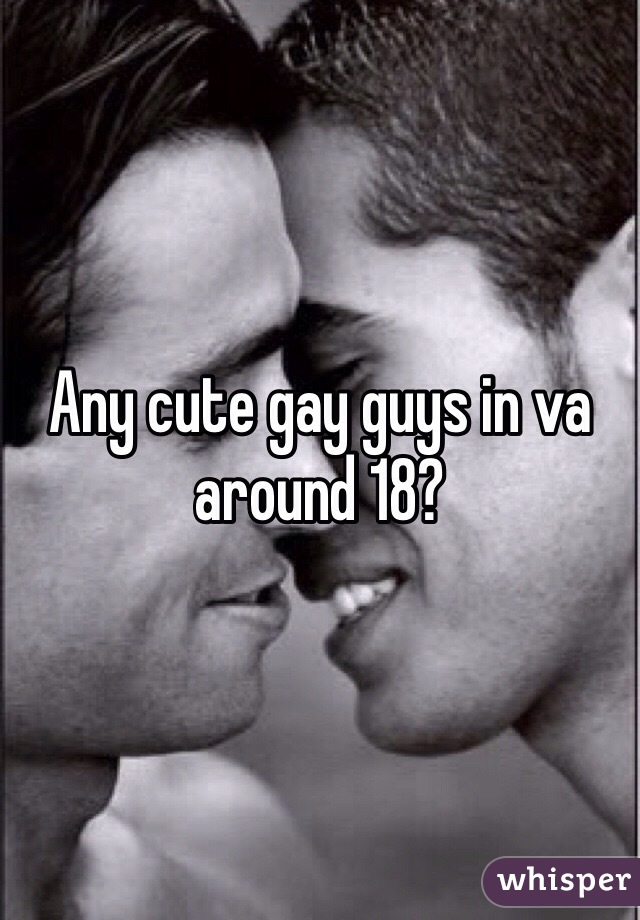 Any cute gay guys in va around 18?