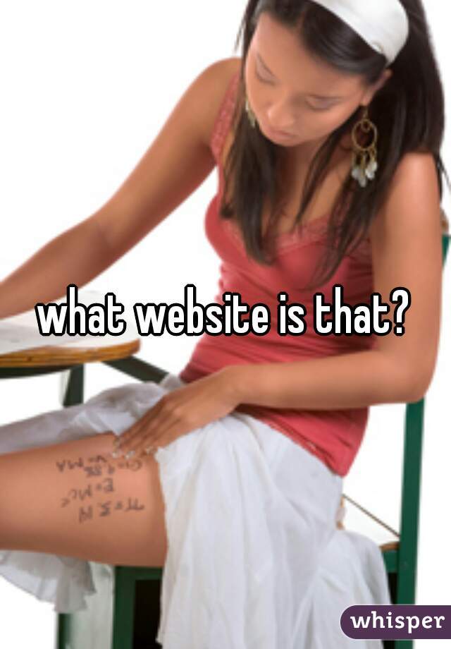 what website is that?