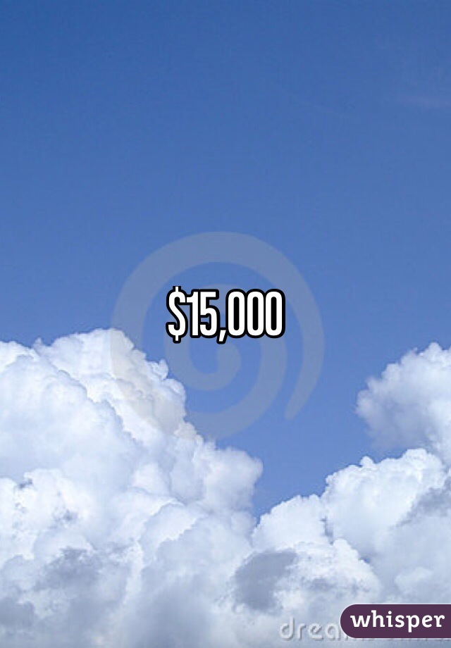 $15,000