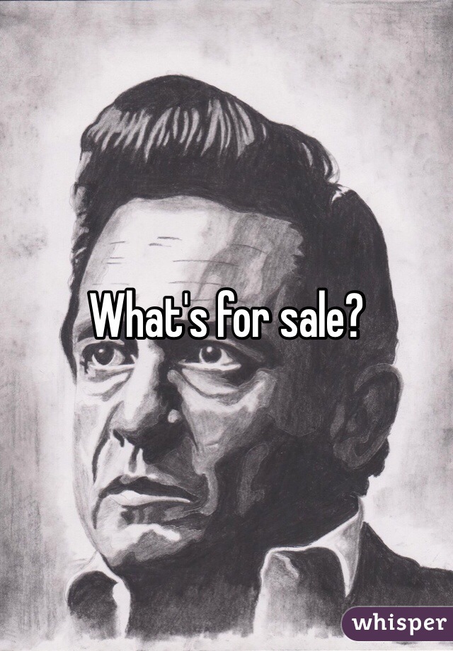 What's for sale?