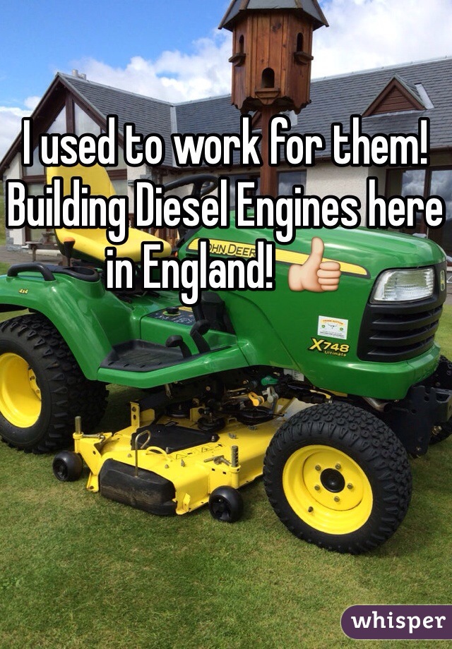 I used to work for them!
Building Diesel Engines here in England! 👍