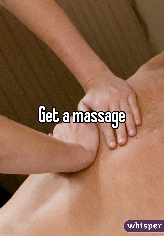 Get a massage