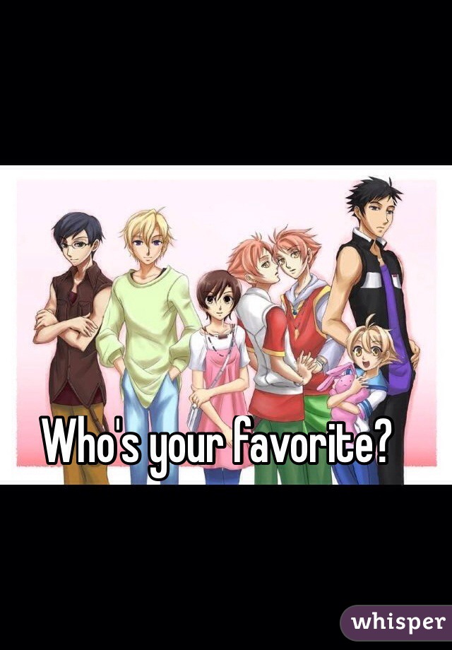 Who's your favorite?
