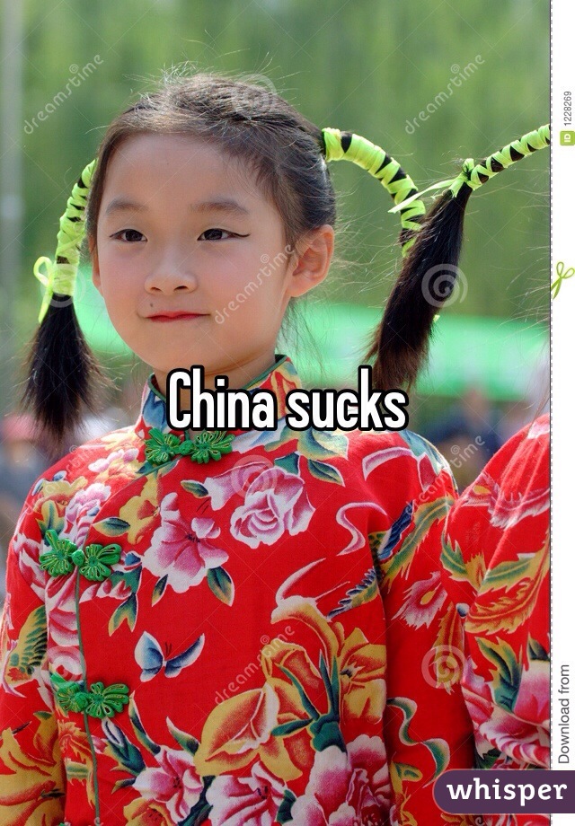 China sucks