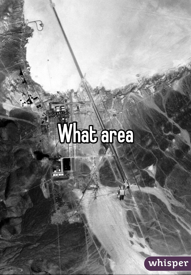 What area