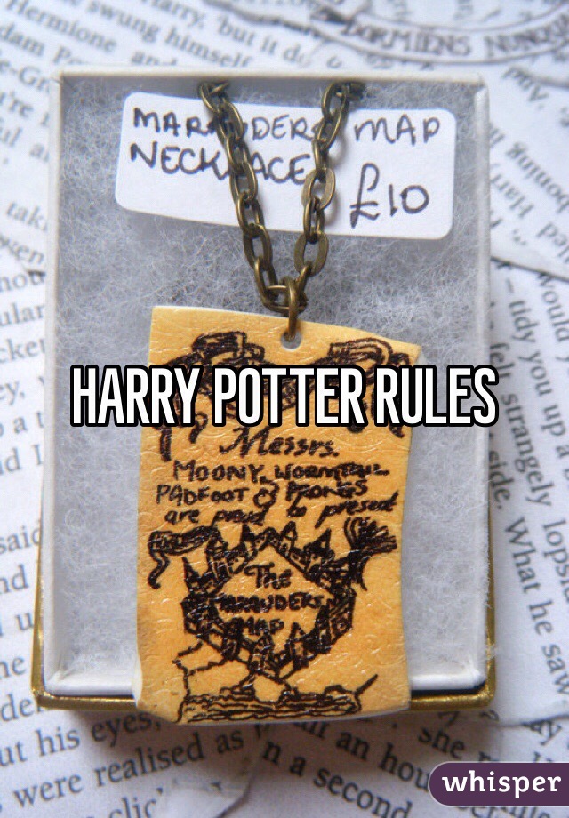 HARRY POTTER RULES