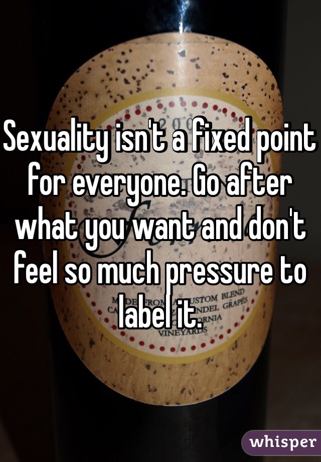 Sexuality isn't a fixed point for everyone. Go after what you want and don't feel so much pressure to label it.