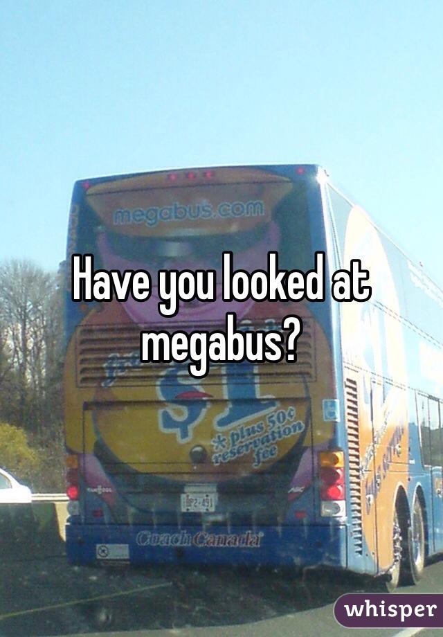 Have you looked at megabus?