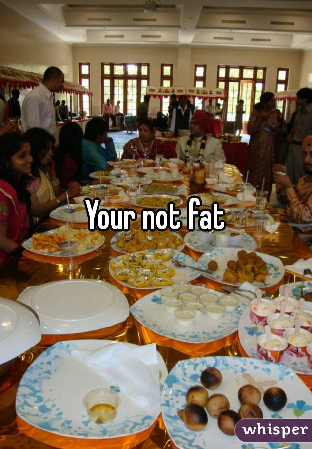 Your not fat