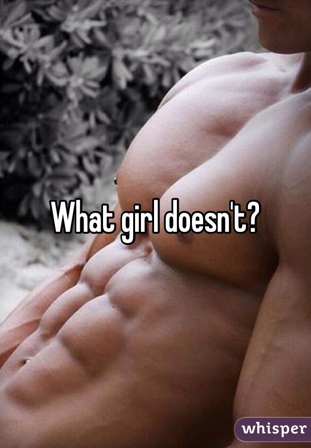 What girl doesn't?