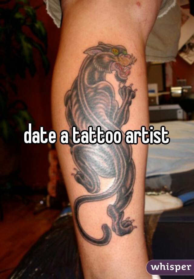 date a tattoo artist