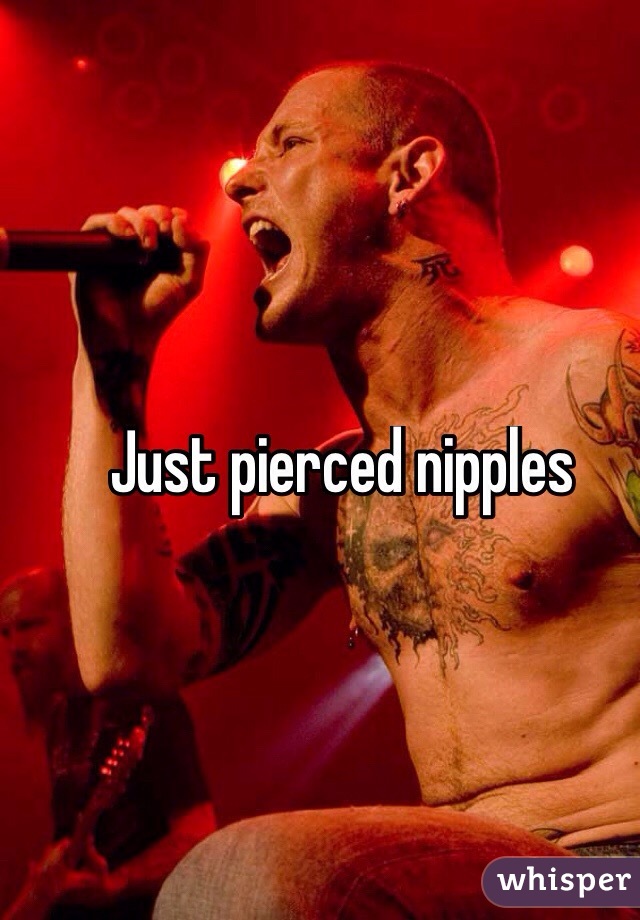 Just pierced nipples
