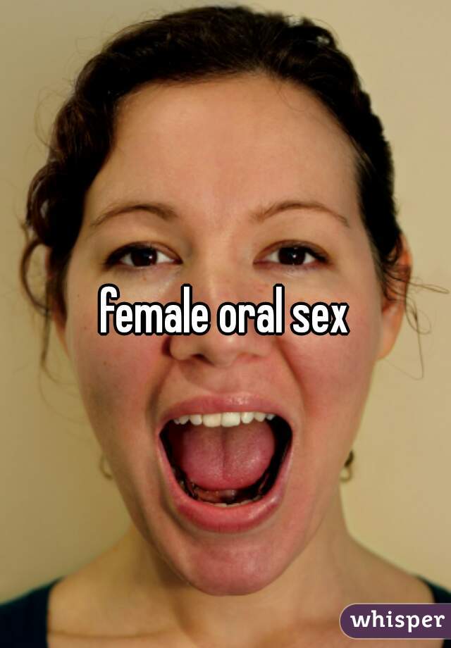 female oral sex