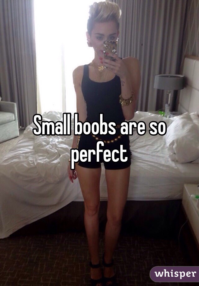 Small boobs are so perfect 