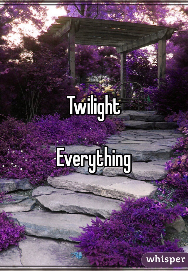 Twilight

Everything
