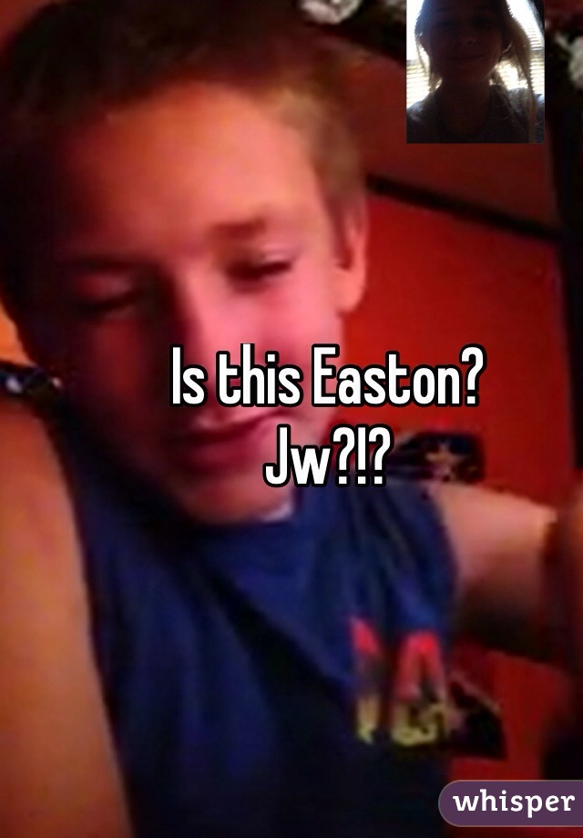 Is this Easton?
Jw?!?
