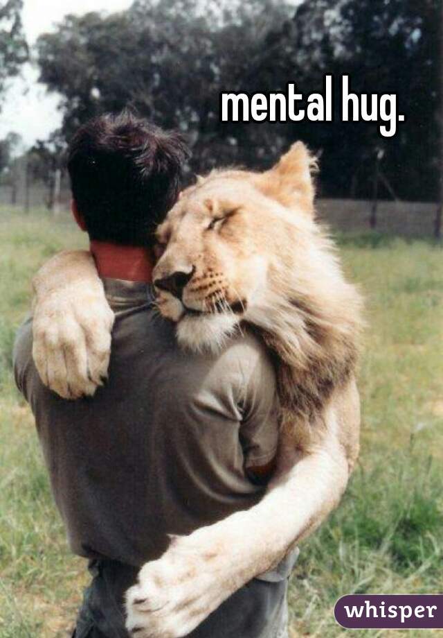 mental hug. 