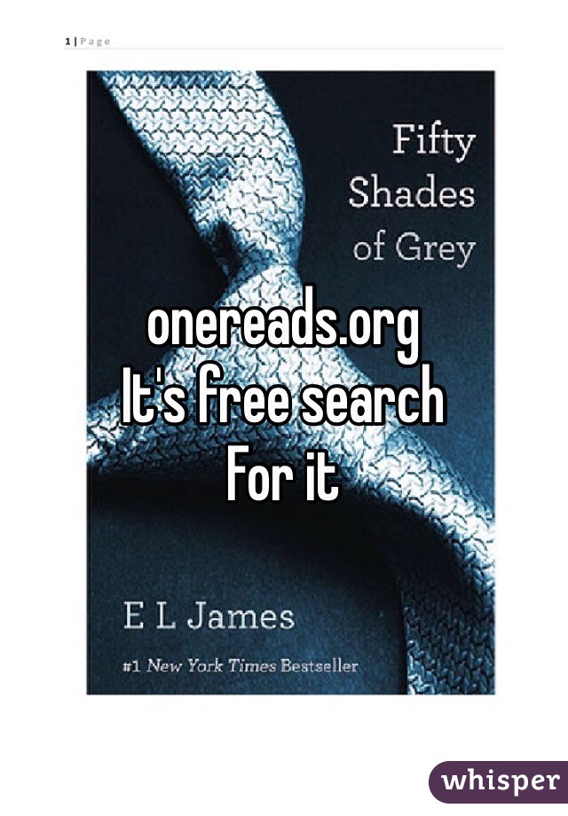 onereads.org 
It's free search 
For it 