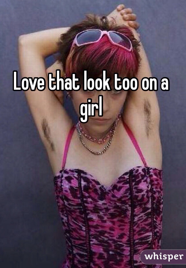 Love that look too on a girl