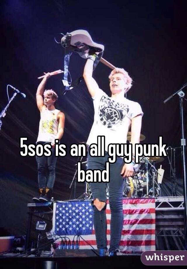 5sos is an all guy punk band