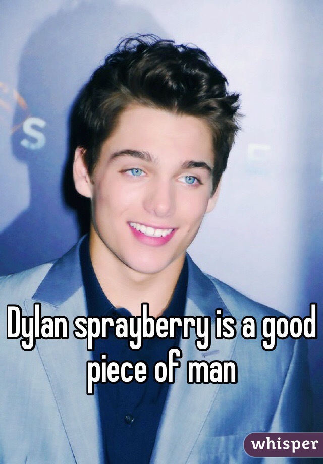 Dylan sprayberry is a good piece of man 