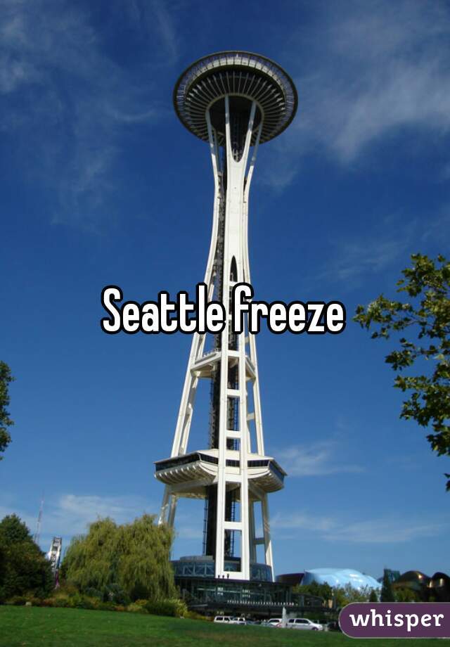 Seattle freeze