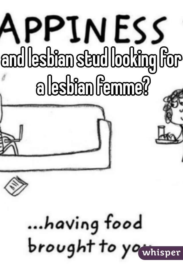 and lesbian stud looking for a lesbian femme?