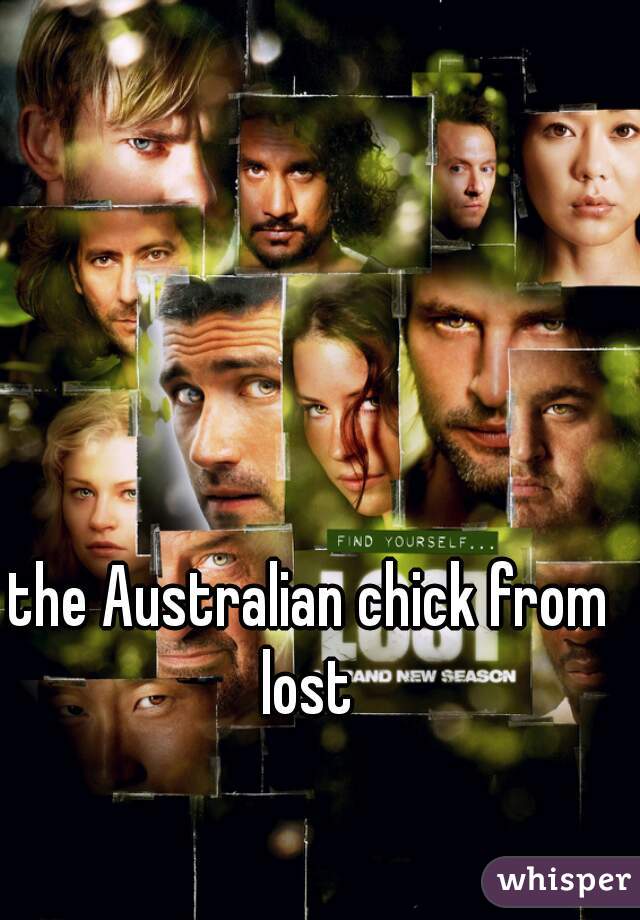 the Australian chick from lost 