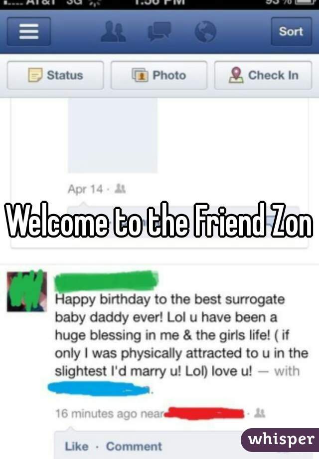 Welcome to the Friend Zone