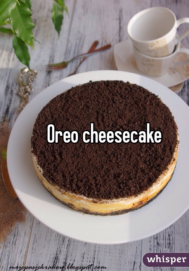 Oreo cheesecake 