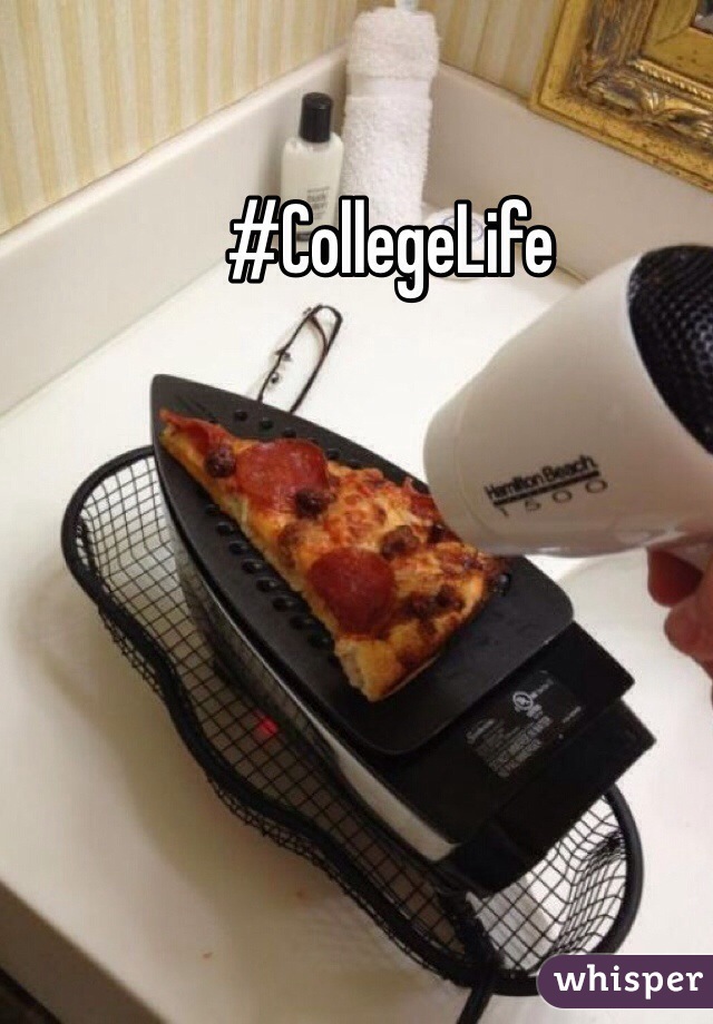 #CollegeLife 
