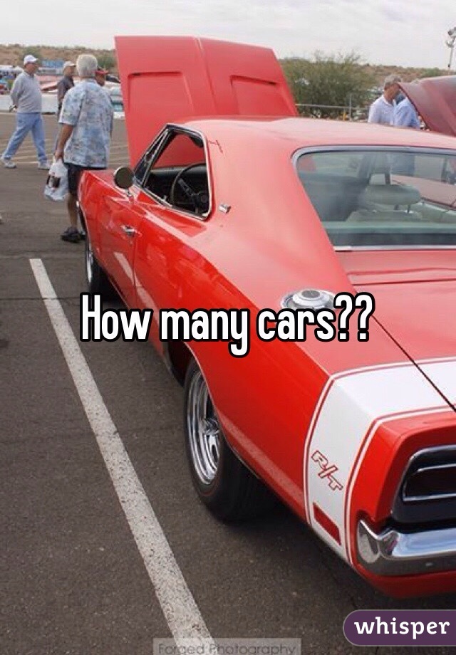 How many cars??