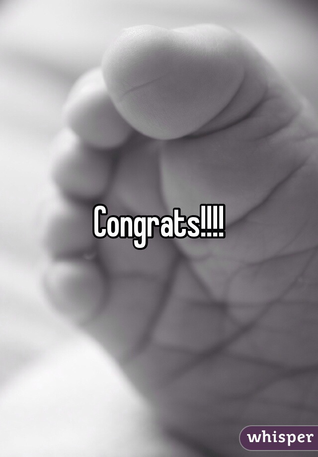 Congrats!!!!