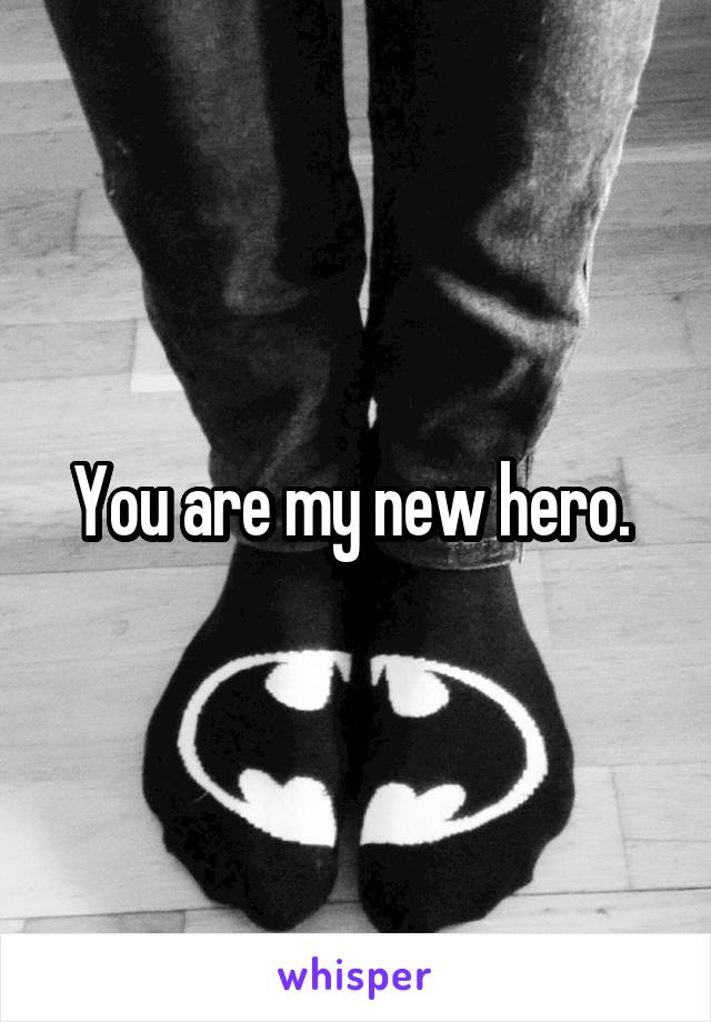 You are my new hero. 