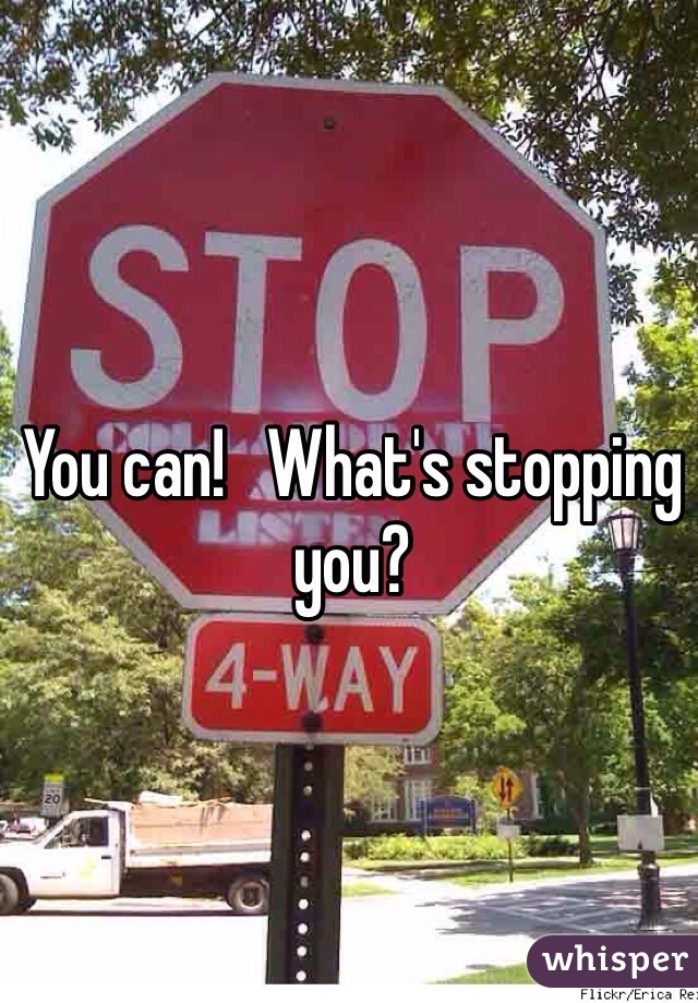 You can!   What's stopping you?