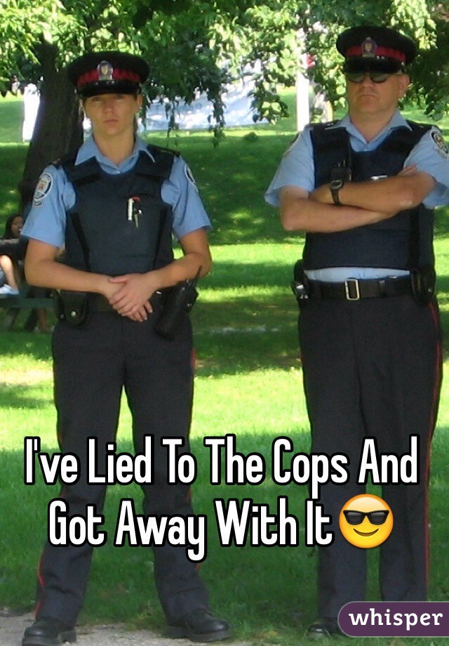 I've Lied To The Cops And Got Away With It😎