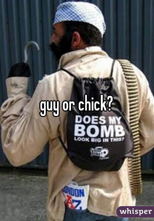 guy or chick?