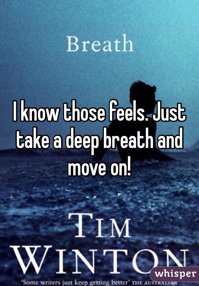 I know those feels. Just take a deep breath and move on! 