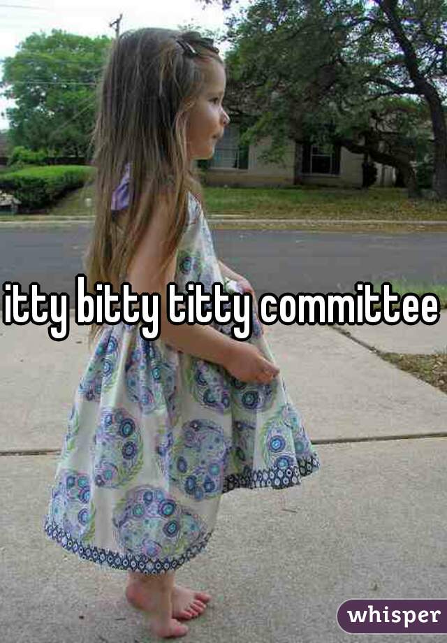 itty bitty titty committee