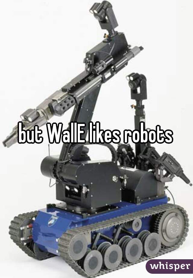 but WallE likes robots
