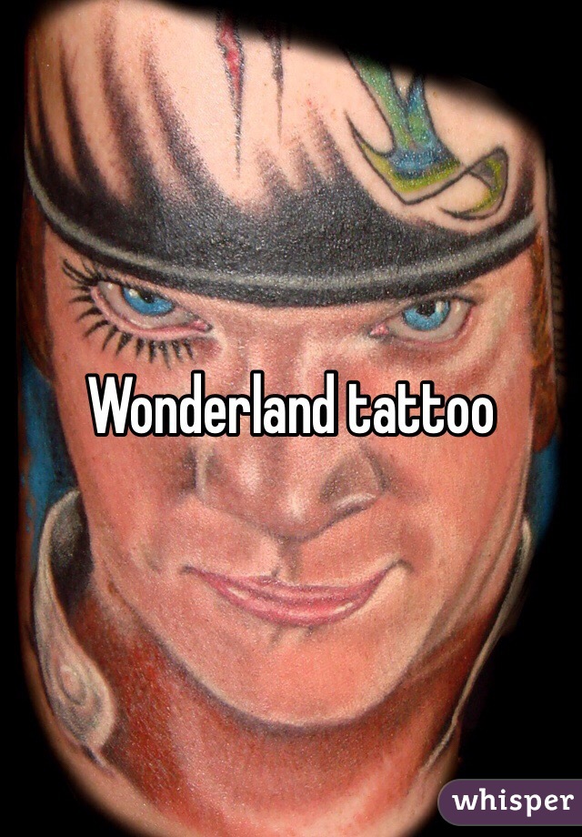 Wonderland tattoo 