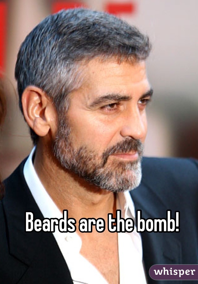 Beards are the bomb! 