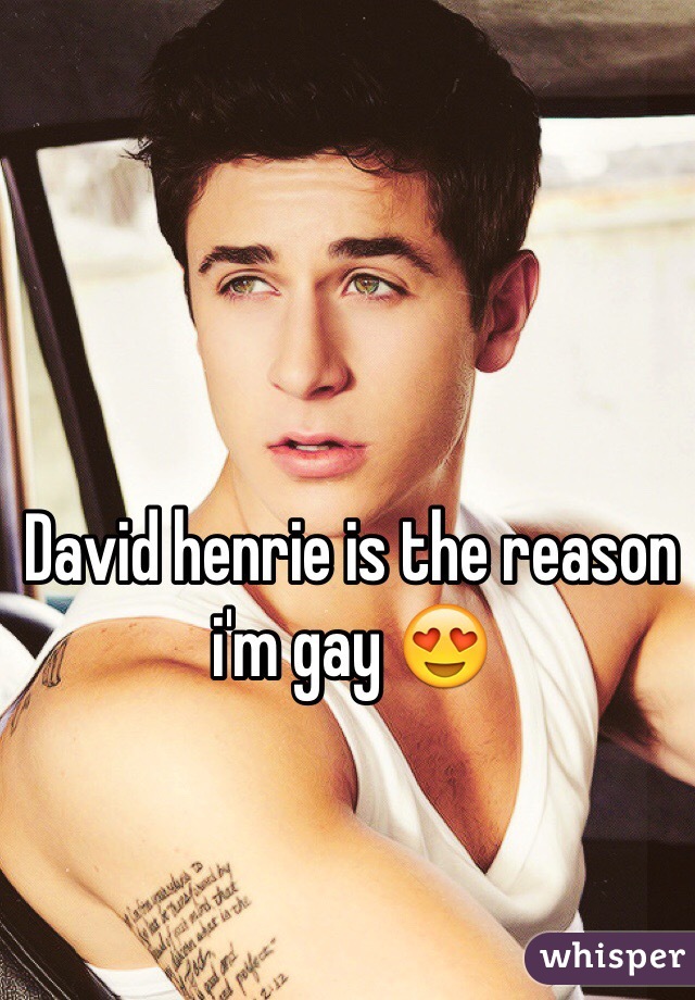 David henrie is the reason i'm gay 😍