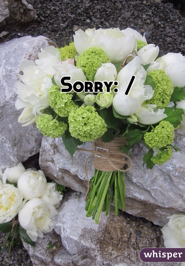 Sorry: /