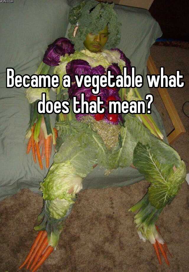 What Does Vegetable Mean In The Dream